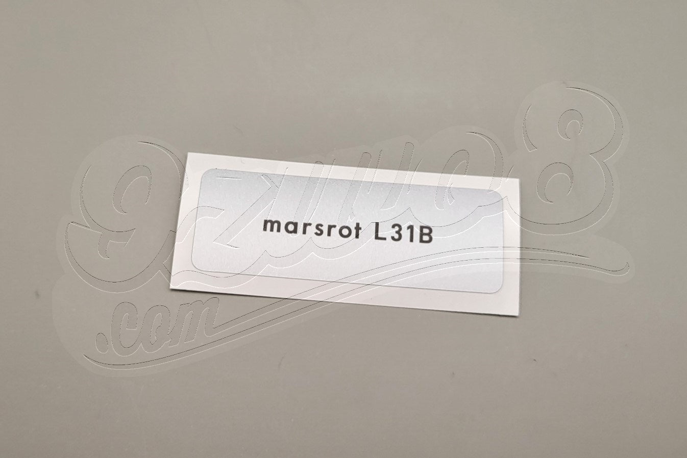 Aufkleber L31B marsrot Porsche 924 944