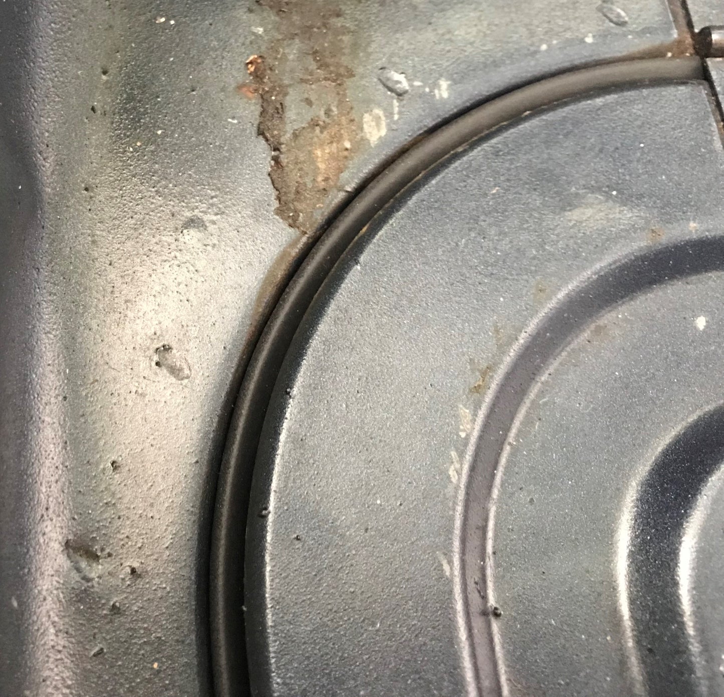 Gasket battery box Porsche 928 - 92850410502