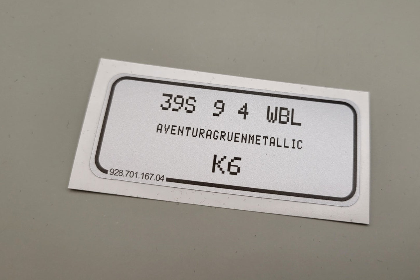 Membrandämpfer Pulsationsdämpfer 911 928 - 92811023102 / 0280161007