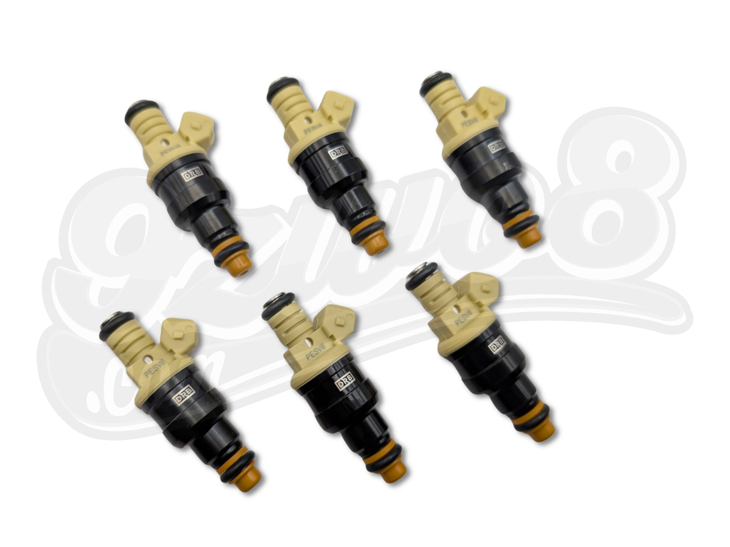 6x Einspritzventil für Porsche 911 964 91160612001 0280150731