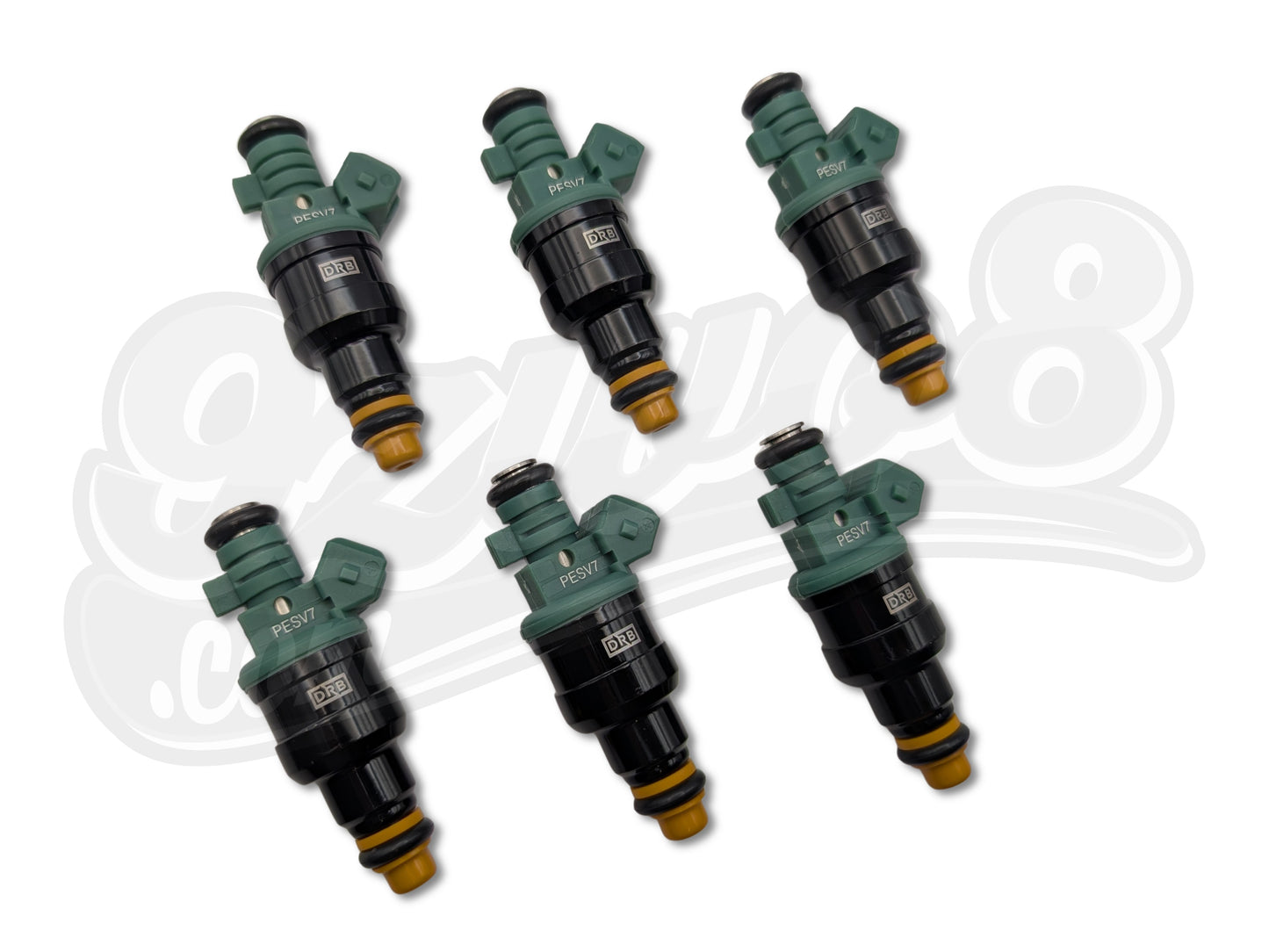 6x Einspritzventil für Porsche 996 986 99660612001 0280150470