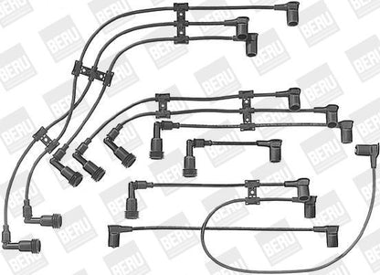 Zündleitungssatz Porsche 928 85-86 Beru ZE906